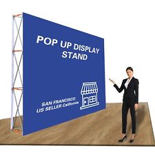8x10ft Tension Fabric Pop Up Display Backdrop Stand Trade Show Frame Only