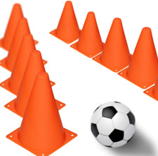 Multipurpose Training Cones Set Of 12 Soft Durable Traffic Cone For Safety