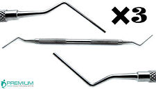 3 Dental Root Canal Plugger 13 Double Ended 0.40mm0.45mm Filling Instruments