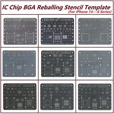 Ic Repair Chip Bga Reballing Stencil Template For Iphone 6 7 8 X Xr 11 12 13 14