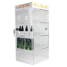 New Acrylic Locking Display Case - Retail Store Display - Juice Bottle Cabinet