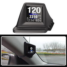 Vehicle Car Head Up Display Hud Gps Obd2 Driving Computer Temperature Gauge