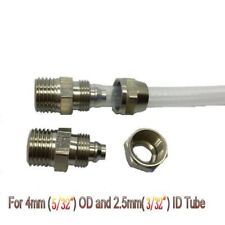 Pneumatic Air Quick Connector Fitting Pipe 18 Npt To 2.5mm Id 4mm Od Tube