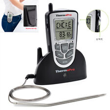 Wireless Remote Thermometer Probe Bbq Grill Meat Kitchen Oven Food Cooking Smoke