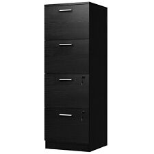 Wood File Cabinet Mobile Lateral Storage 3 4 5 Drawer Home Office Printer Stand