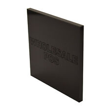 Black Perspex Acrylic Plastic Sheet A5 A4 A3 Size 2mm 3mm 5mm 6mm 8mm 10mm 20mm
