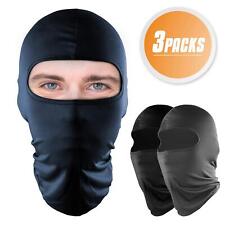 3pcs Balaclava Face Mask Uv Protection Ski Sun Hood Tactical Masks For Men Women