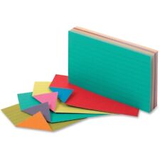 Oxford Extreme Index Cards 3 X 5 Inches Assorted Colors 100 Per Pack 04736