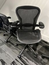 Herman Miller Aeron Classic Mesh Office Desk Chair Size B Basic