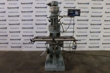 Bridgeport J Head 9 X 42 Vertical Milling Machine W 2-axis Dro Power Feed