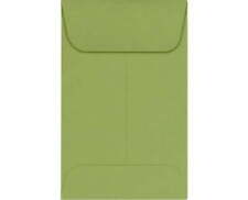 1 Coin Envelopes W Moistenable Glue Avocado Green 2 14in X 3 12in1000pack