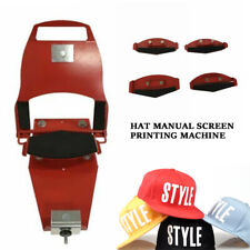 Universal Hat Clamp Manual Silk-screening Printing Equipment Platen Machine