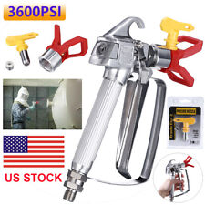 For Wagner Sprayers 3600psi Airless Paint Spray Gun W 517 Tip Nozzle Guard Us
