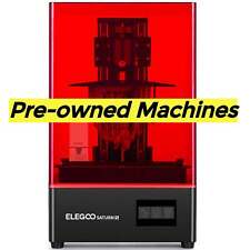 Pre-ownedused Elegoo Saturn Msla 3d Resin Printer Uv Photocuring Lcd Lot Us