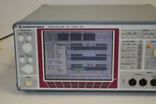 Rohde And Schwarz Upl Audio Analyzer Dc... 110khz W Options Irc25