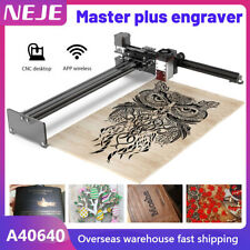 Neje Plus A40640 Laser Engraving Cutting Machine Engraver Cutter 3d Printer 12w