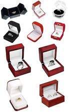 Ring Gift Boxes Jewelry Display Ring Packaging Wholesale Lots Choose Style Color