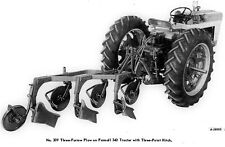 Ih International Harvester 209 309 2 3 Point Fast Hitch Plow Owners Manual 560