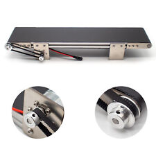 Metal Desktop Conveyor Belt Small Assembly Line Electric Conveyor Ac100-240v Nkt