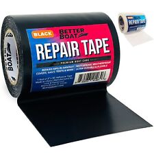 Black Fabric Repair Tape Boat Covers Canvas Tent Repair Tape Camper Rv Awning