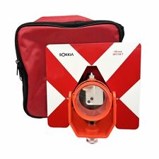 Sokkia Type Single Prism Red With Soft Bag For Sokkia Total Station Surveying