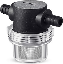 12 Inches Water Pump Strainer Compatible With 38 Inches Hose Barb In-line