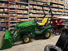 2019 John Deere 1025r 4x4 Tractor Quick Loaderforks60deckmulcherballast Box