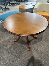 42 Round Traditional Style Conference Table In Cherry Wood Finish