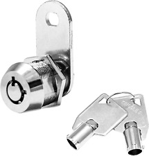Tubular Cam Lock With 58 Cylinder-chrome Finish Keyed Alike Rv Lock Replacem