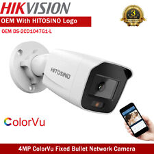 Hikvision Oem Ds-2cd1047g0-l 4mp Full Color Colorvu Bullet Ip Camera Poe Us