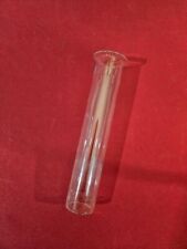 Lot Of 20 Pieces 50ml Borosilicate Glass Flat Bottom Test Culture Tubes With Lip