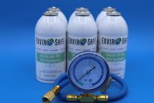 Envirosafe Arctic Air For R22 Systems 6 4 Oz Cans And Gauge