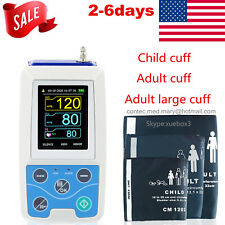 Contec Us Ambulatory Blood Pressure Monitorsoftware 24h Nibp Holter Abpm50 New