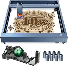 Xtool D1 Pro 10w Laser Engraver Cutting Engraving Machine With Ra2 Pro Rotary