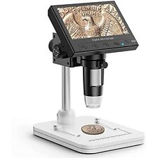 Edm4 4.3 Coin Microscope Lcd Digital 1000x Coin Magnifier Adjustable Led Lights