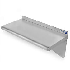 Commercial Stainless Steel Restaurant Kitchen Shelf Wall Shelving - 12 X 24