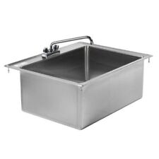 Regency 28 X 20 X 12 16-gauge Stainless Steel One Compartment Drop-in Sink With