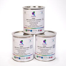 Light Gray Epoxy Resin 100 Solids For Garage Floor Plywood Concrete 3 Gal Kit
