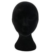 Black Male Styrofoam Foam Mannequin Manikin Head Model Wigs Glasses Hat Display