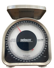 Pelouze Stainless Steel 0-50 Lbs. Shipping Scale Big Dial Model Y50