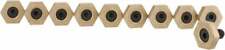 10 Pack Mitee-bite 10204 Workholding Fixture Clamps 14-20 Stud 58 Brass Hex
