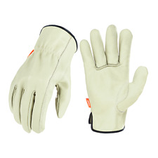 Vgo 123pairs Pigskin Leather Work Gloves Menoutdoor Driving Gloves Pa9501
