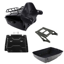 King Pack Trunk Pad Plate Mount Rack Fit For Harley Tour Pak Road Glide 2014-22