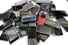 Lot Of Assorted Cell Phones For Parts Scrap Trade In Or Gold Recovery