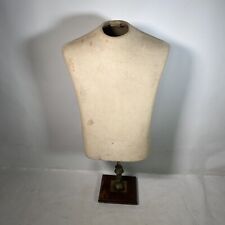 Old Adjustable Height Mannequin Shirt Form Retail Display Woodcloth