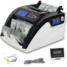 Multi Currency Automatic Money Bill Counting Machine Counterfeit Detection Uv Mg