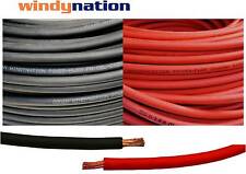 8 6 4 2 10 20 40 Gauge Awg Red Or Black Welding Battery Copper Cable
