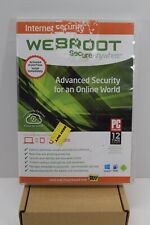 Webroot Secure Anywhere Advanced Security For An Online World Mac Win Open Box