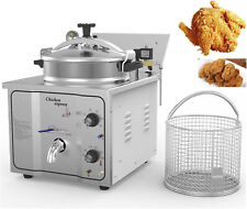 16l High Pressure Fried Chicken Machine 110v Chicken Pressure Food Oven Fryer
