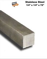 Stainless Steel Solid Square Bar Stock 304 14 X 14 X 72 Square 6 Feet Long